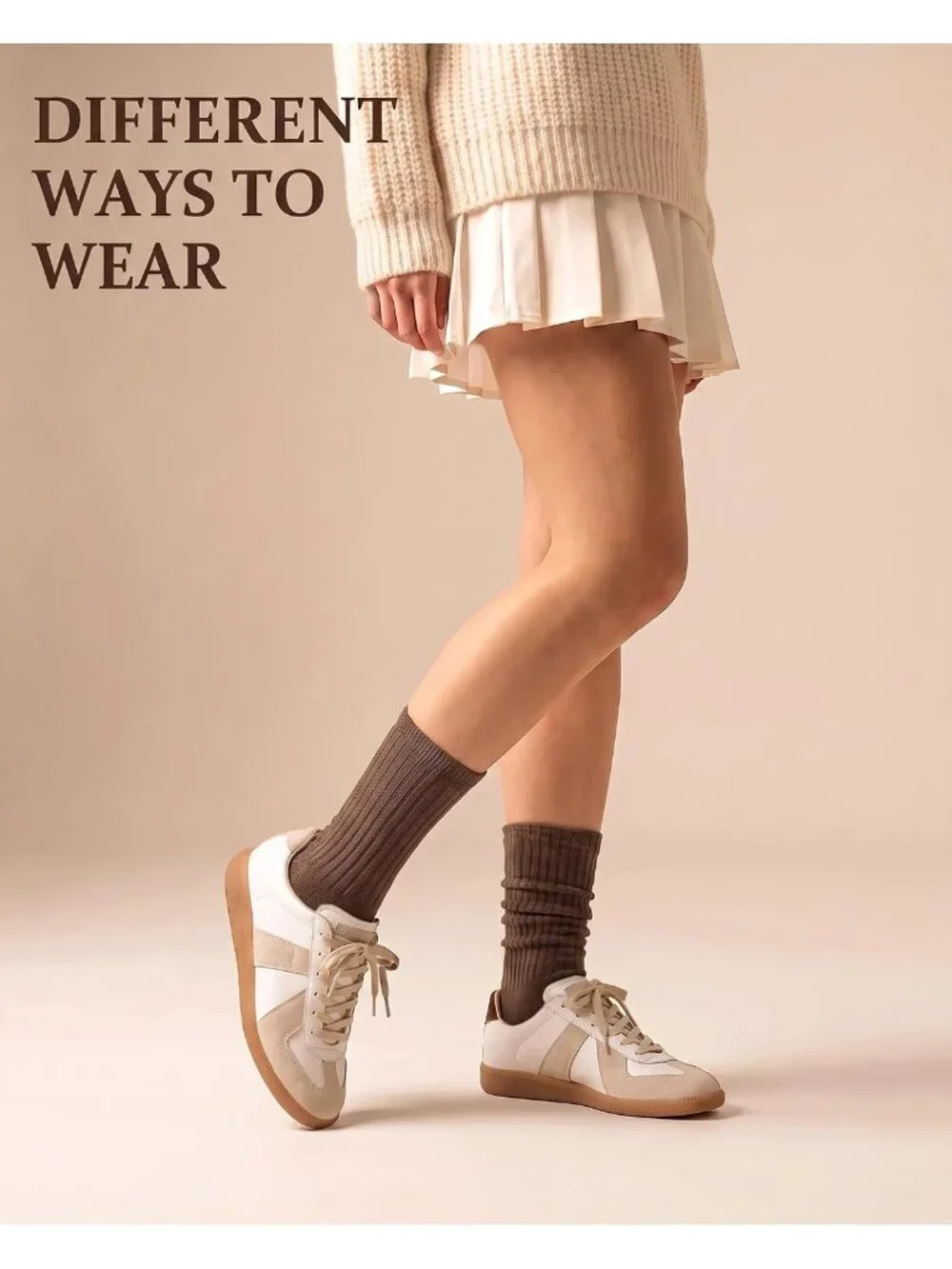 N/A slouchy socks